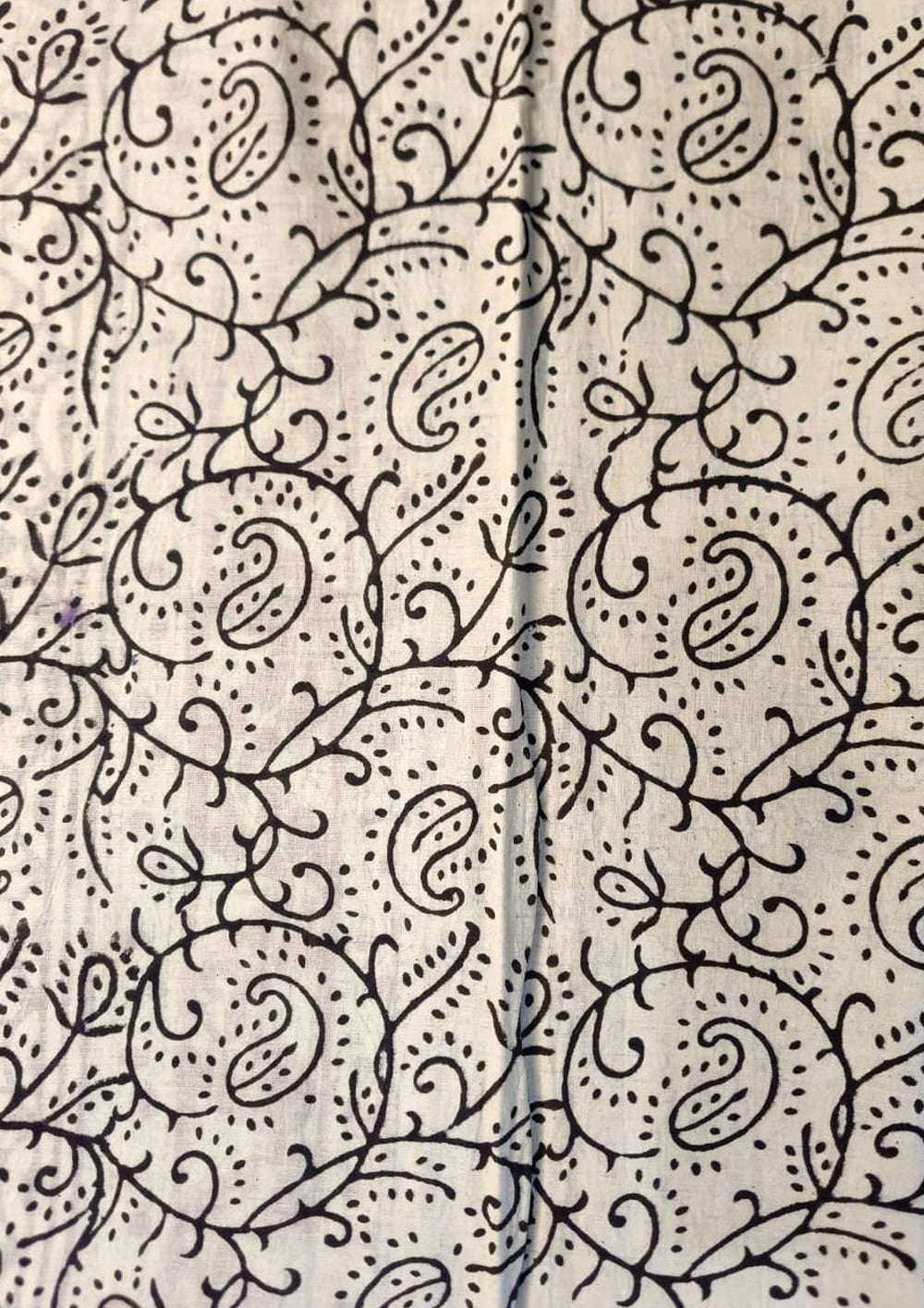 Bagru - Handblock Printed Cotton Saree - ATC12 - Wefta