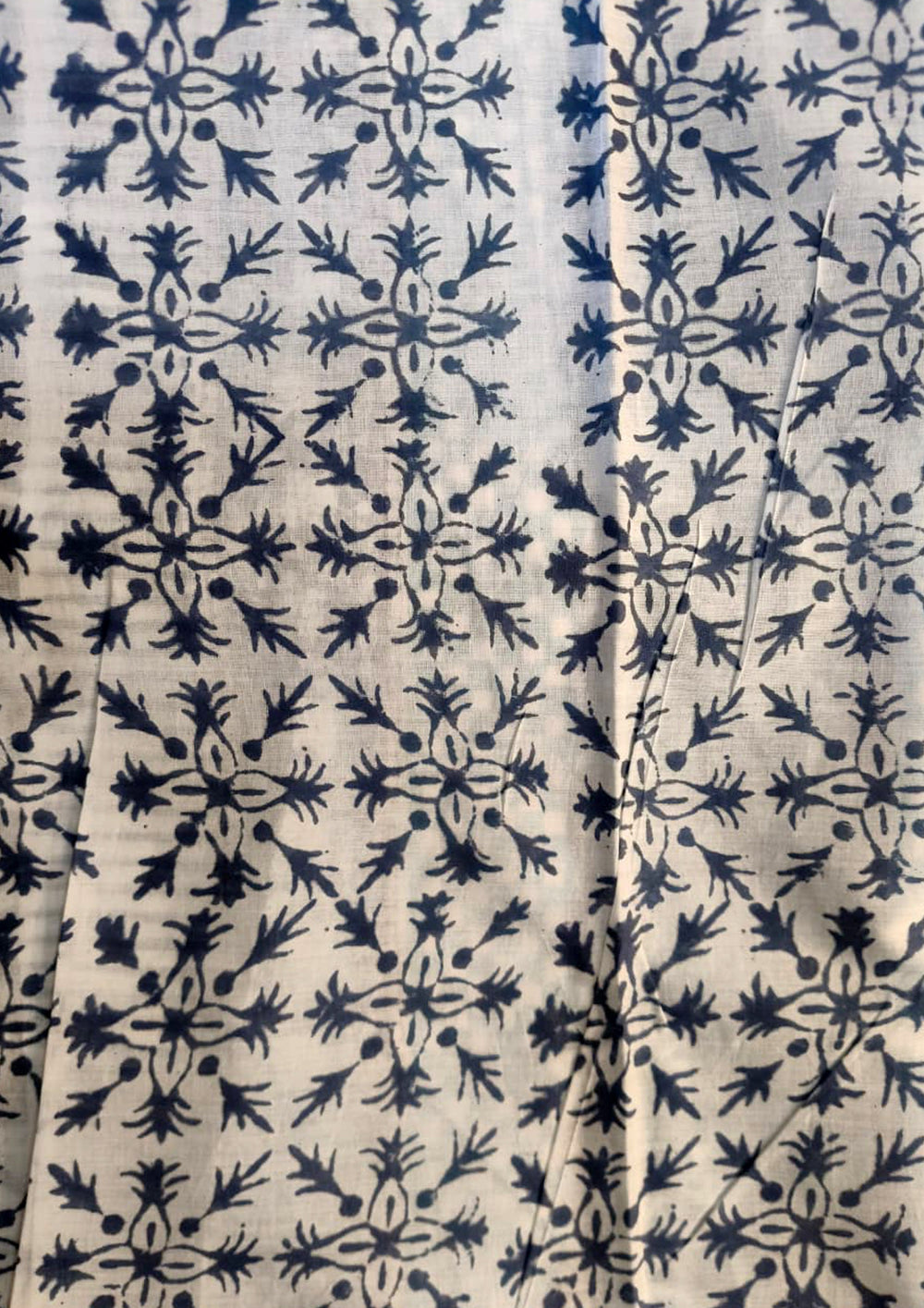 Bagru - Handblock Printed Cotton Saree - ATC13 - Wefta