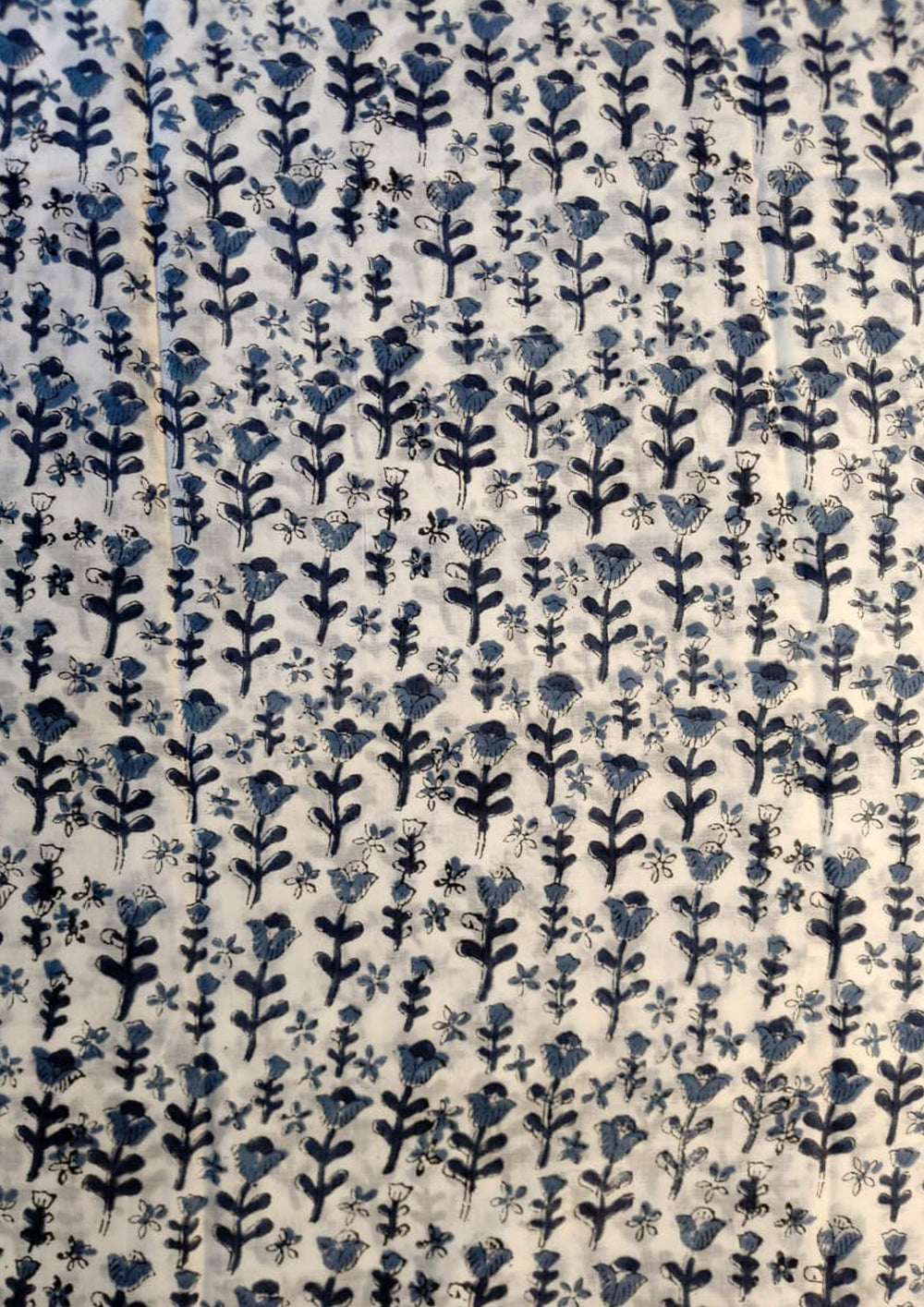 Bagru - Handblock Printed Cotton Saree - ATC13 - Wefta