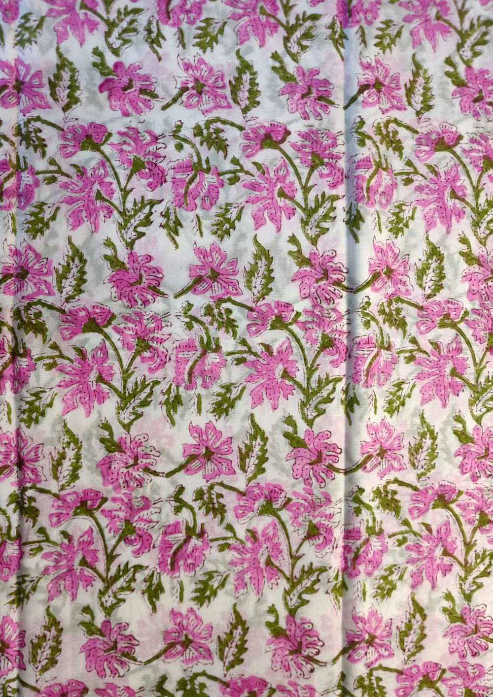 Bagru - Handblock Printed Cotton Saree - ATC14 - Wefta