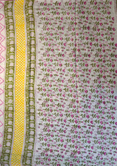 Bagru - Handblock Printed Cotton Saree - ATC14 - Wefta