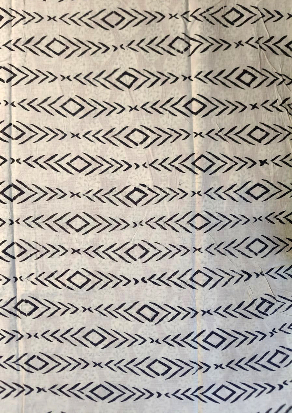 Bagru - Handblock Printed Cotton Saree - ATC15 - Wefta
