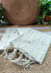 Banarasi Fancy Suit - F1 Cream - Wefta