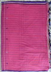 Bhujodi Soft Cotton Saree (Kutchi)- 8KC Checks - Wefta