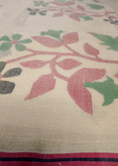 Cotton Jamdani Phool Buti- Cream - Wefta