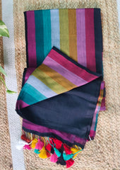 Cotton M11 - Multicolor Checks Black - Wefta