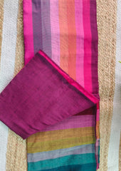Cotton M12 - Multicolor Checks Pink - Wefta