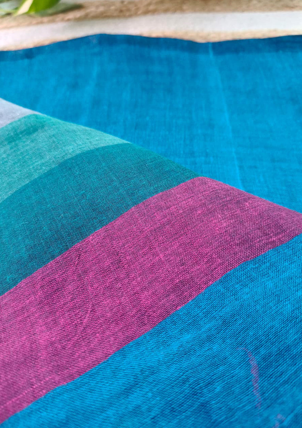 Cotton M13 - Multicolor Checks Cobalt - Wefta