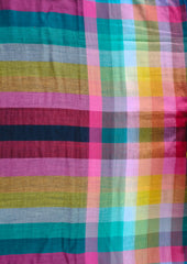 Cotton M13 - Multicolor Checks Cobalt - Wefta