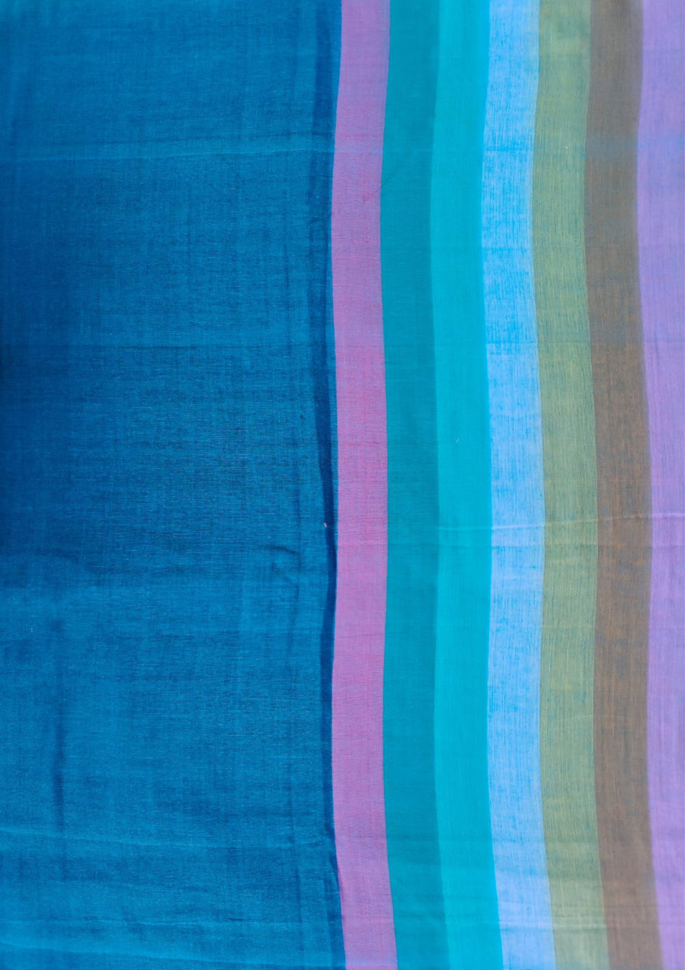 Cotton M13 - Multicolor Checks Cobalt - Wefta