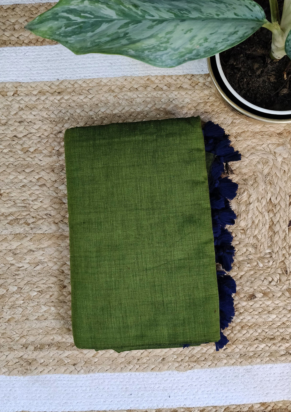 Cotton M4 - DBlue & Green - Wefta