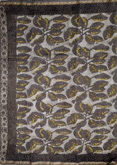 Dabu - Handblock print Chanderi Saree - 26 Kashish - Wefta