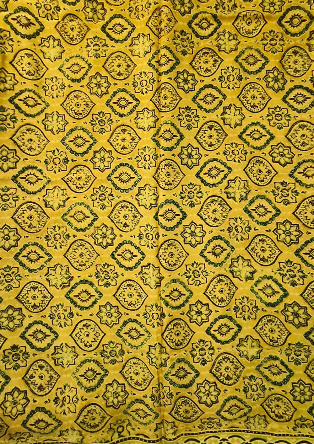 Handblock Printed Ajrakh Modal Dupatta - AJ02IFB - Wefta