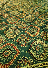 Handblock Printed Ajrakh Modal Dupatta - AJ05IFB - Wefta