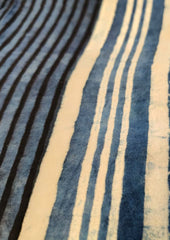 Handblock Printed Ajrakh Modal Stole - SM12Ib - Wefta