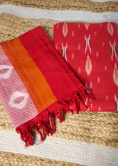 Ikat Cotton Suit - IK02BH - Wefta