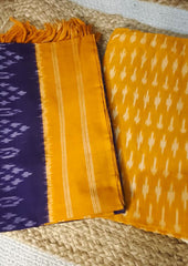 Ikat Cotton Suit - IK05BH - Wefta