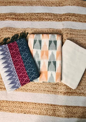 Ikat Cotton Suit - IK07BH - Wefta