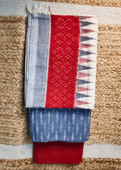 Ikat Cotton Suit - IK08BH - Wefta
