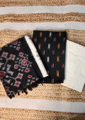 Ikat Cotton Suit - IK11BH - Wefta