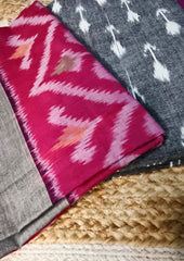 Ikat Cotton Suit - IK12BH - Wefta