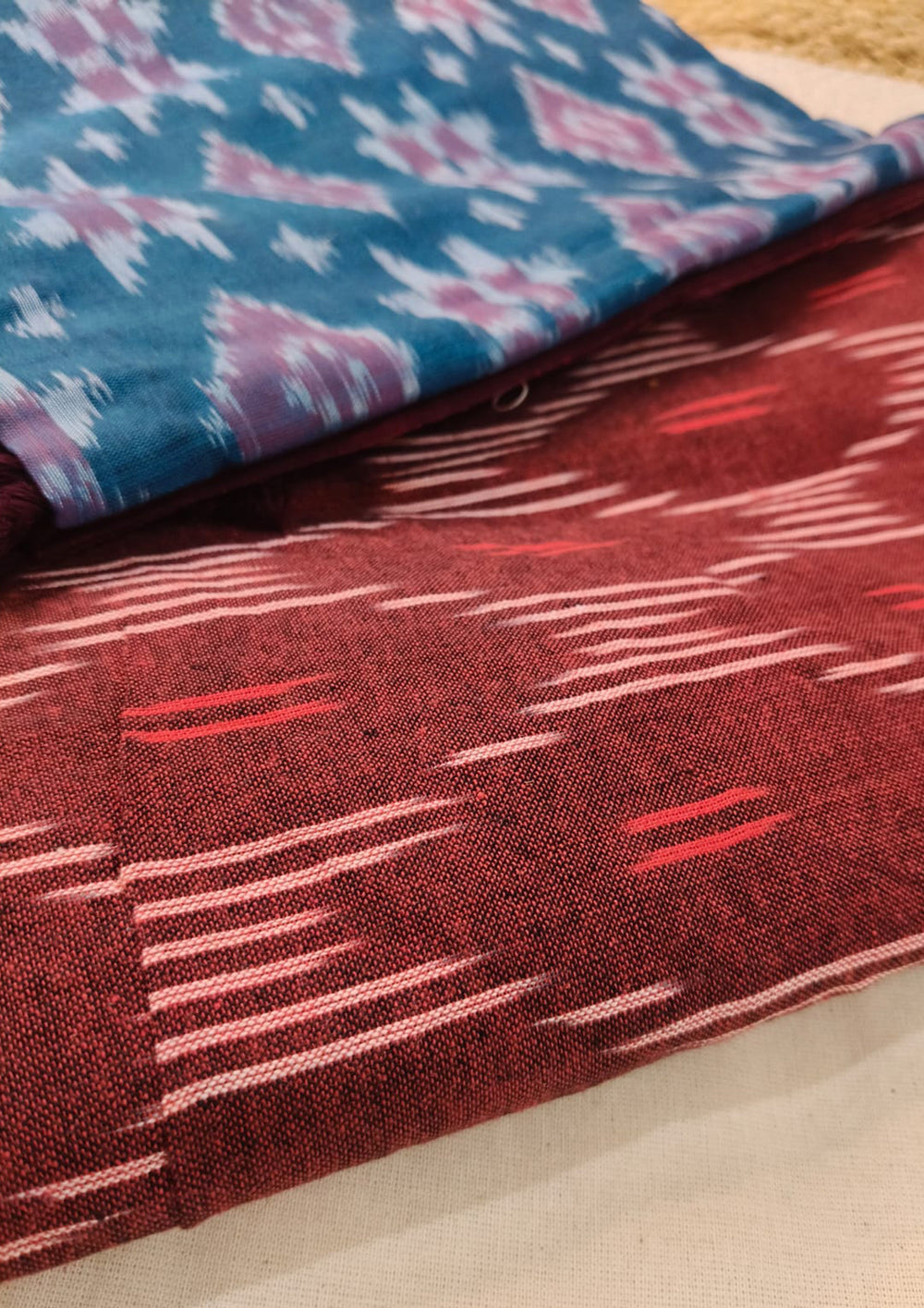 Ikat Cotton Suit- IK14BH - Wefta