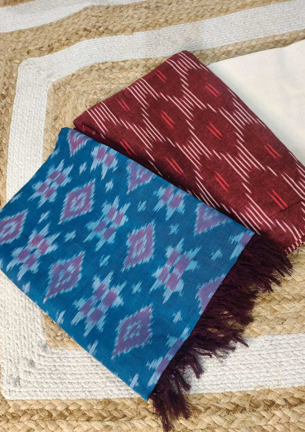 Ikat Cotton Suit- IK14BH - Wefta