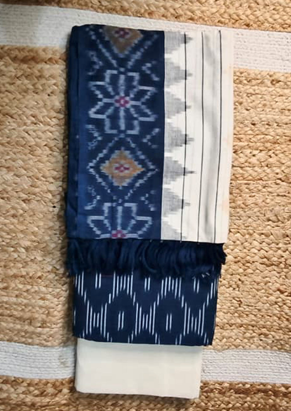 Ikat Cotton Suit - IK15BH - Wefta