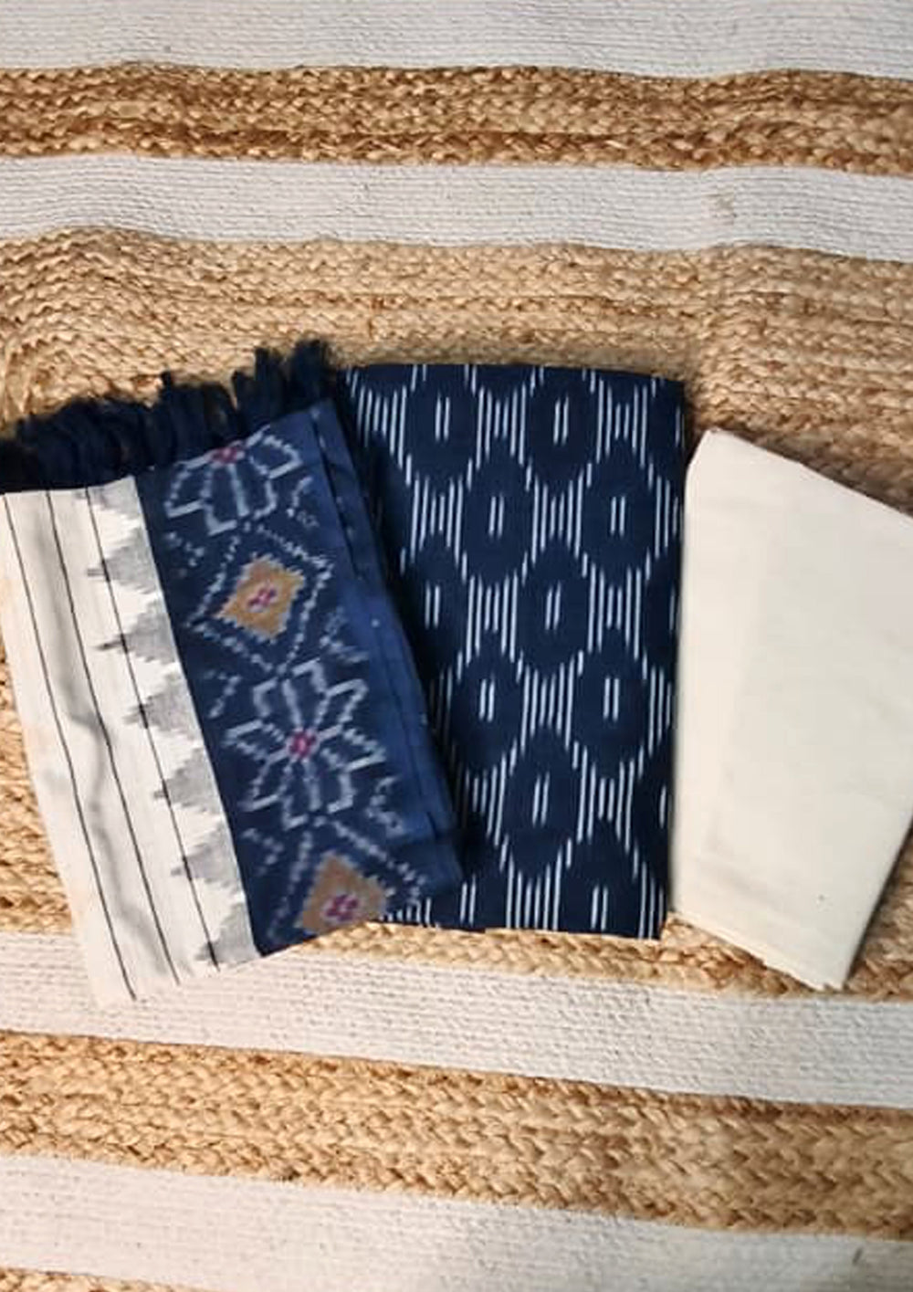 Ikat Cotton Suit - IK15BH - Wefta