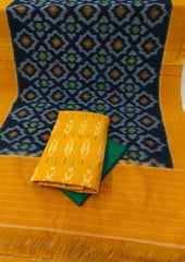 Ikat Cotton Suit - IK16BH - Wefta