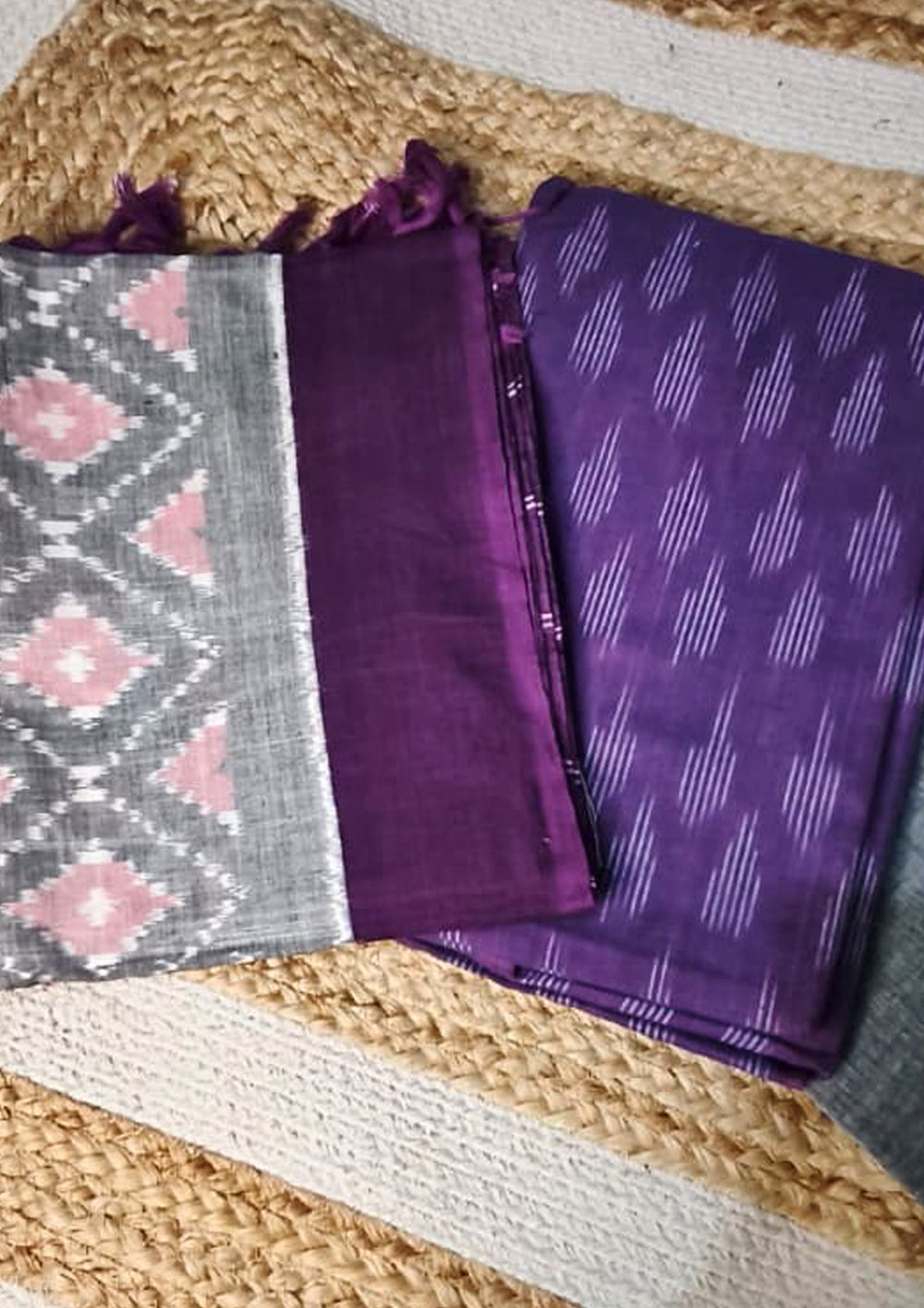 Ikat Cotton Suit - IK17BH - Wefta