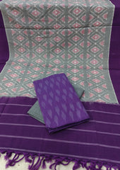 Ikat Cotton Suit - IK17BH - Wefta