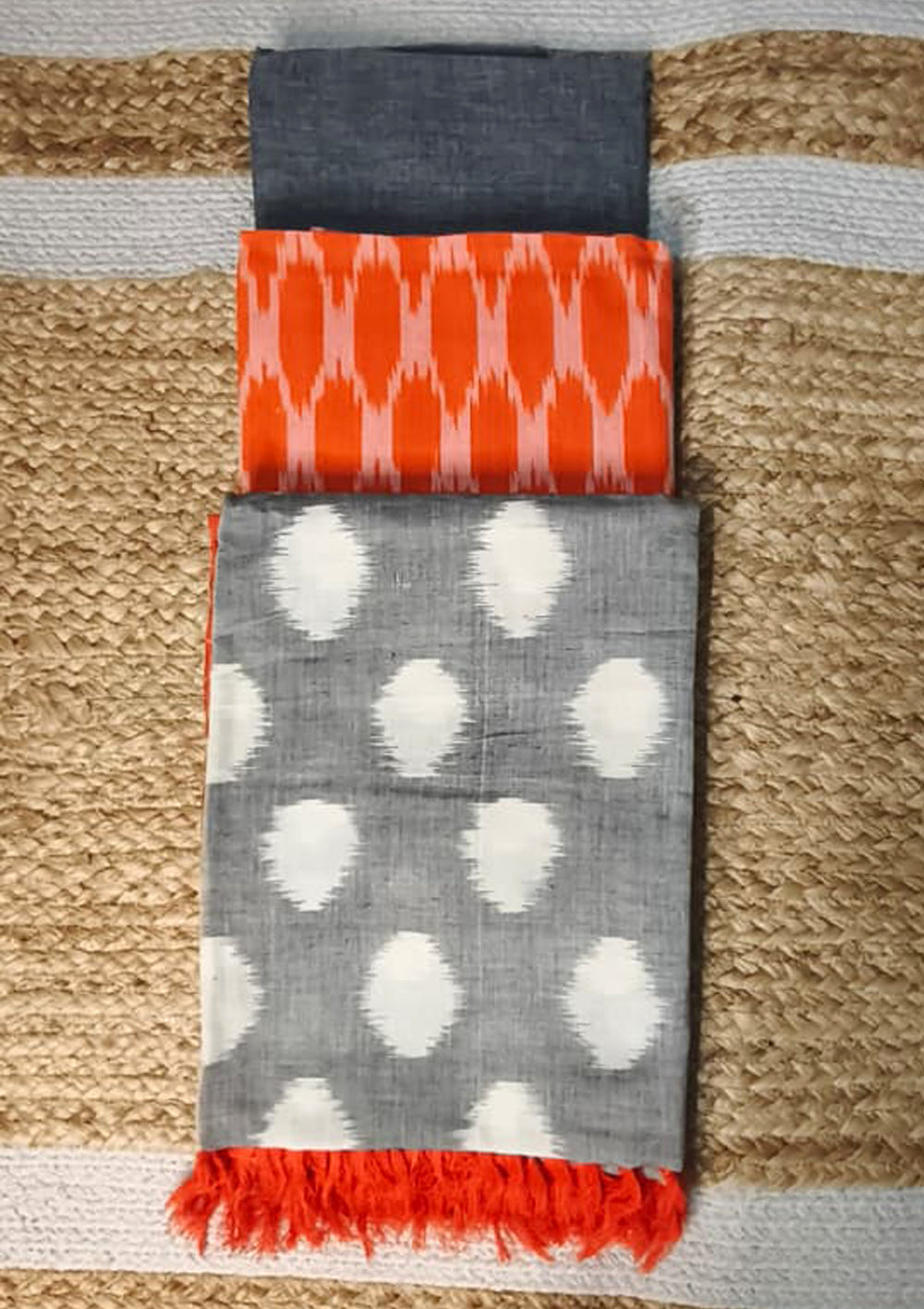 Ikat Cotton Suit - IK19BH - Wefta