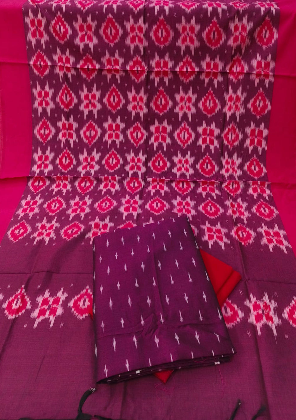 Ikat Cotton Suit - IK20BH - Wefta