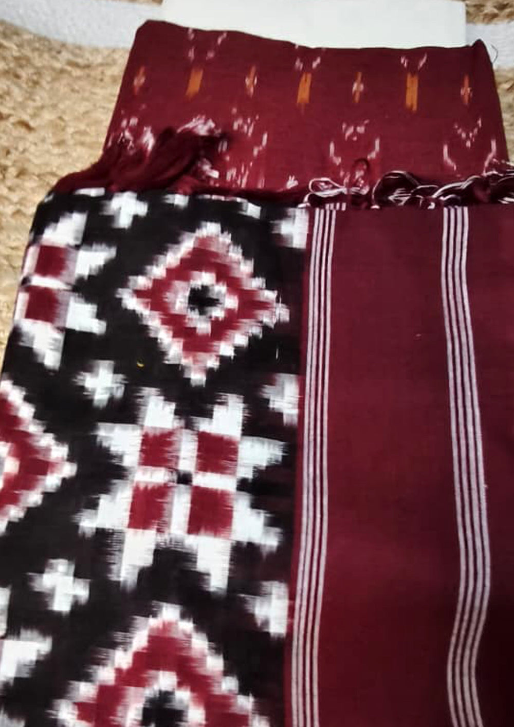 Ikat Cotton Suit - IK24BH Teliya - Wefta