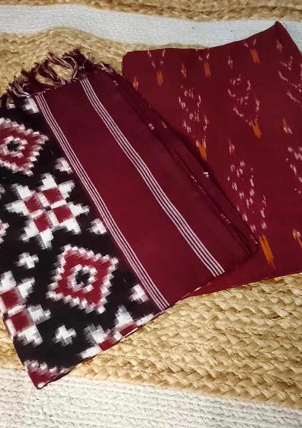 Ikat Cotton Suit - IK24BH Teliya - Wefta