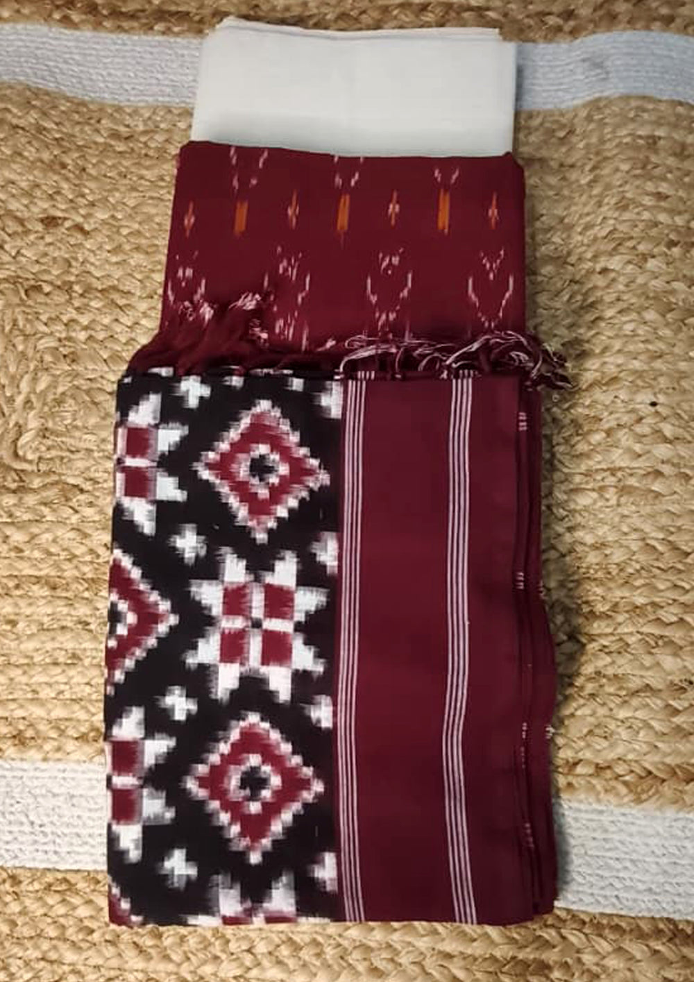 Ikat Cotton Suit - IK24BH Teliya - Wefta