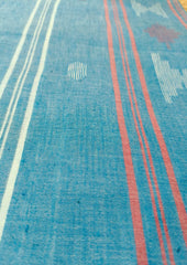 Jamdani Stole - Blue HJ26 - Wefta