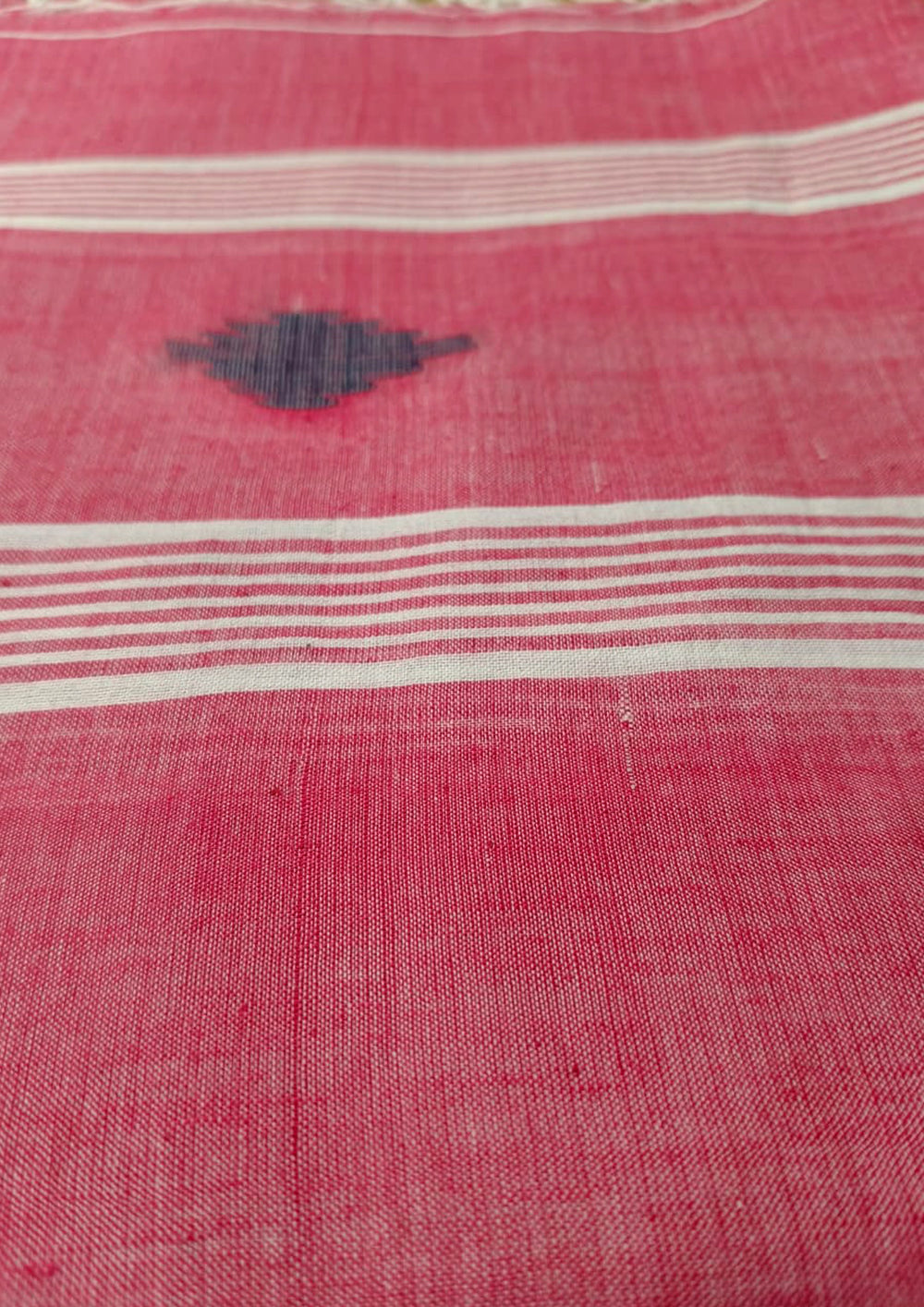 Jamdani Stole - Pink HJ27 - Wefta