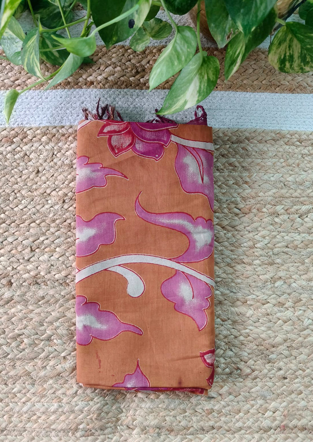 Kalamkari Digital Printed Dupatta - HBKD1 - Wefta