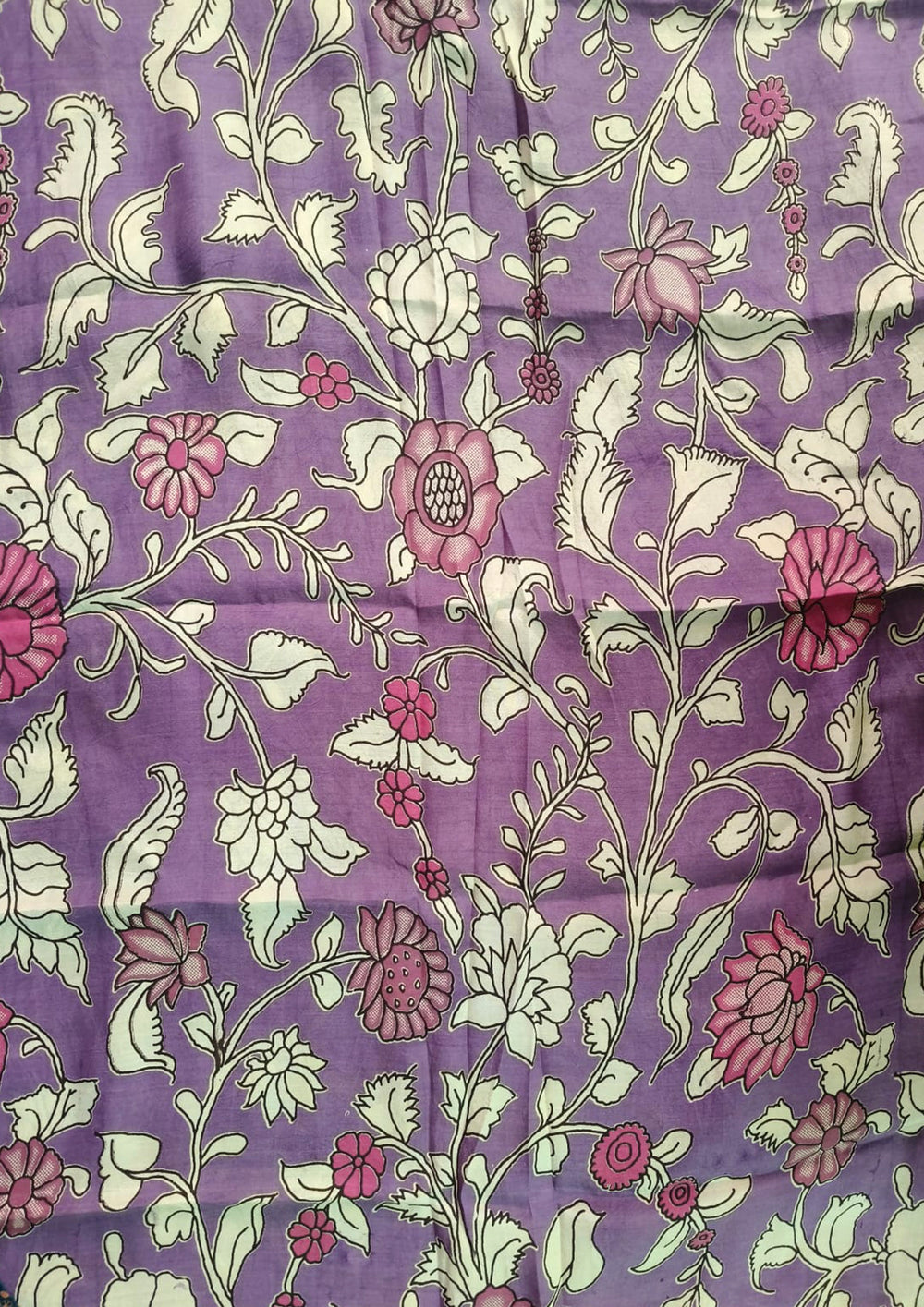 Kalamkari Digital Printed Dupatta - HBKD3 - Wefta
