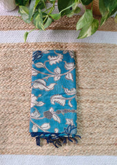 Kalamkari Digital Printed Dupatta - HBKD4 - Wefta