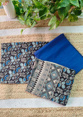 Kalamkari Print Suit - HBKS1 - Wefta