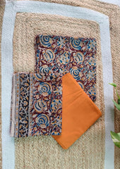 Kalamkari Print Suit - HBKS4 - Wefta