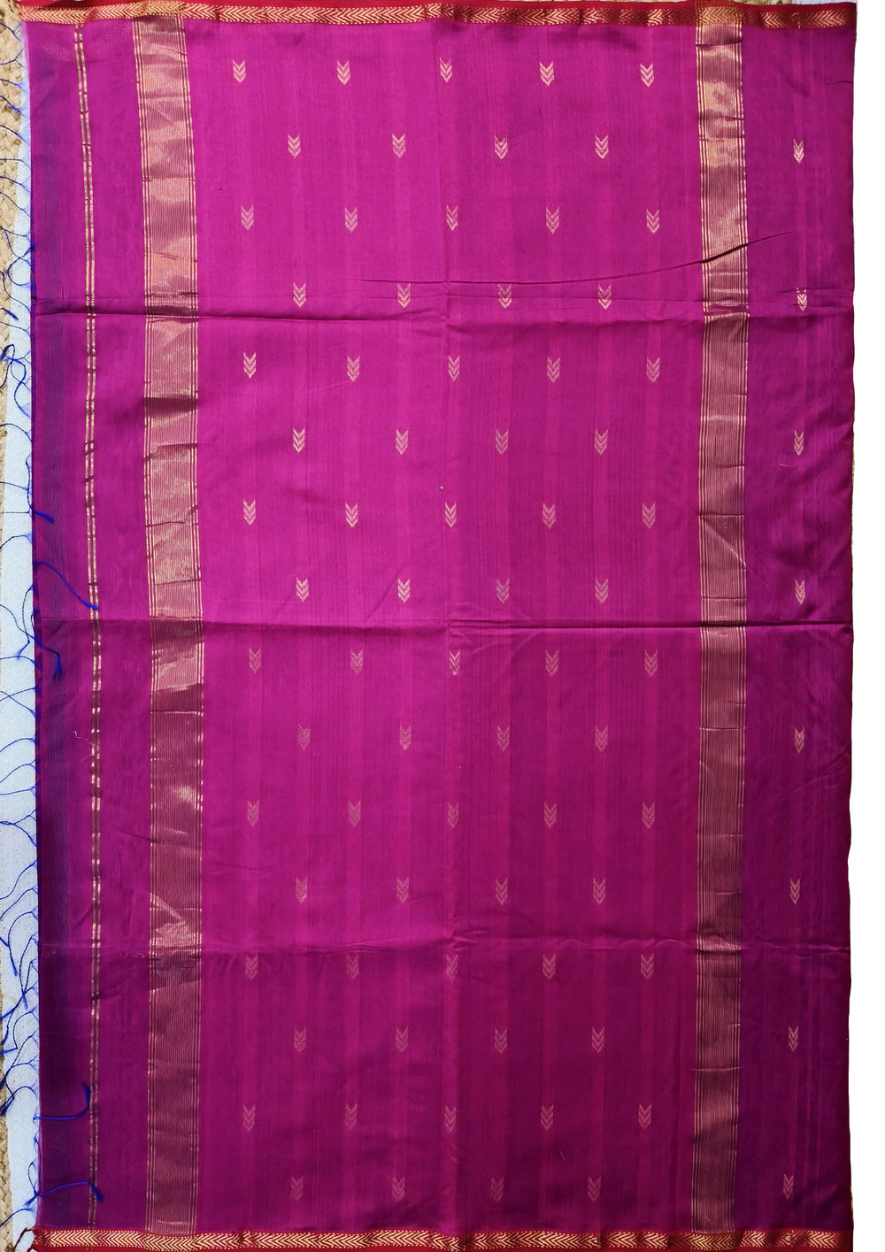 Maheshwari Saree- M3 Pink - Wefta