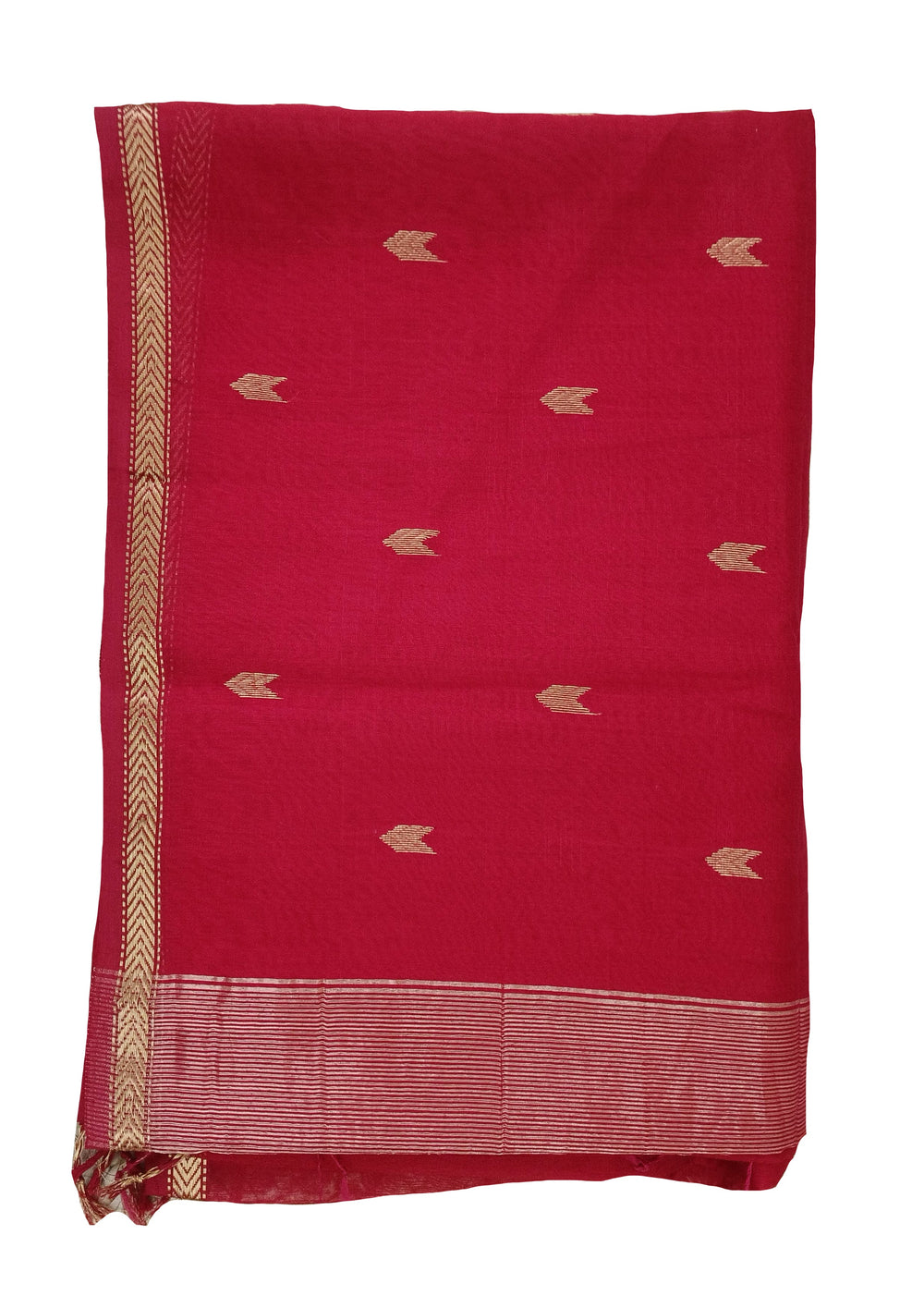 Maheshwari Saree - M9 Red - Wefta