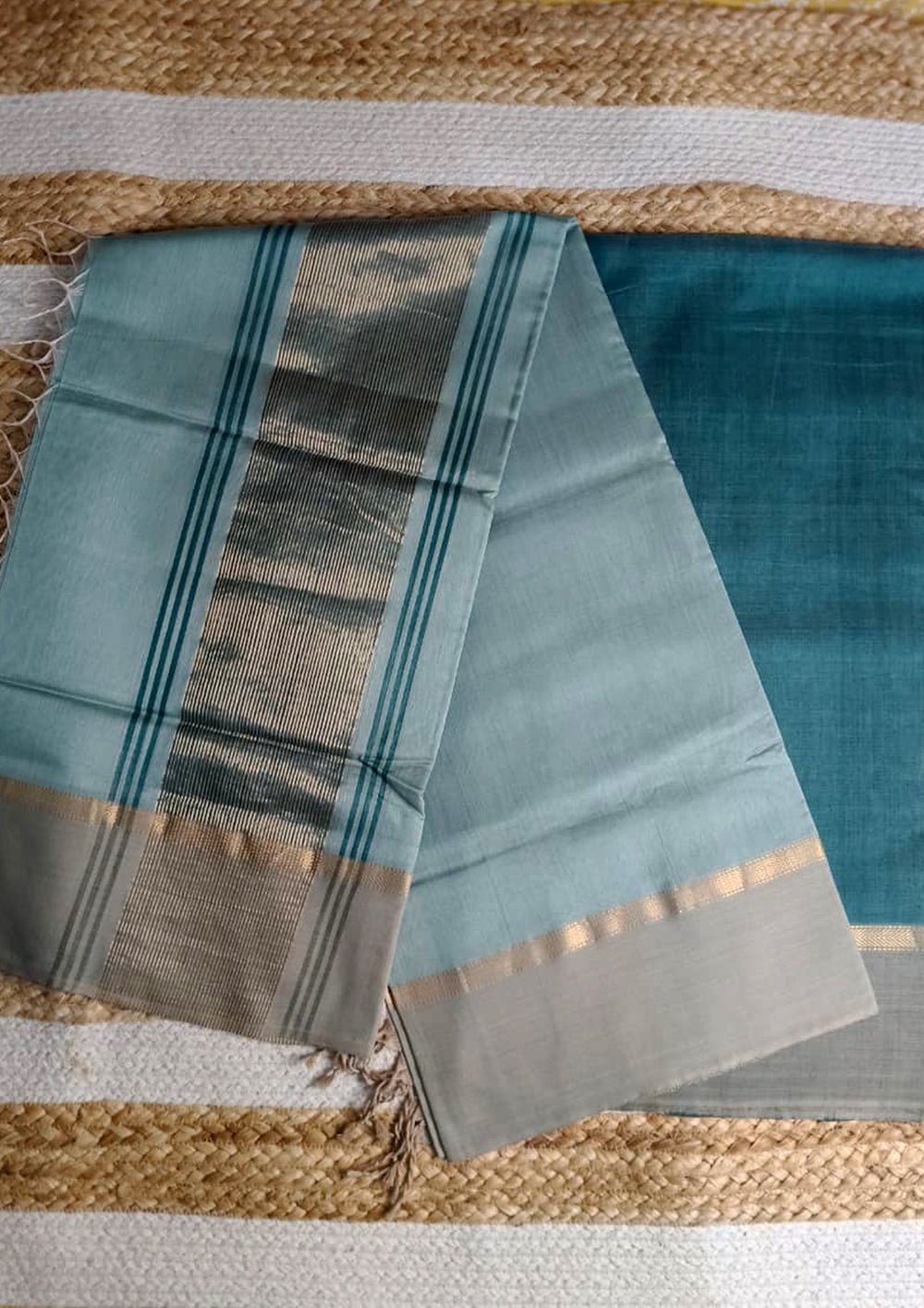 Maheshwari Silk Suit Set- MH24 - Wefta