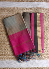 Maheshwari Silk Suit Set - MH25 - Wefta