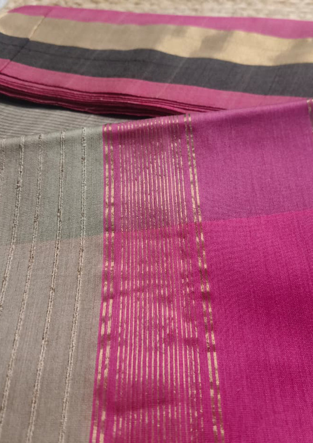 Maheshwari Silk Suit Set - MH25 - Wefta