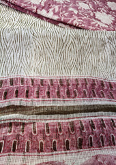 Sanganeri Cotton Kota Suit - Pink - Wefta